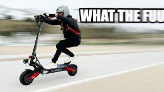 This “745 MPH” Electric Scooter Might KILL You  Nanrobot LS7 Review [upl. by Annayoj]