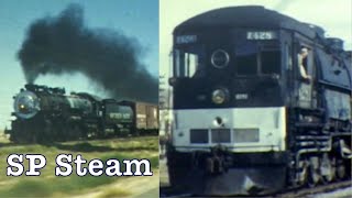 Southern Pacific Steam in the 1950s  FULL VIDEO [upl. by Ssac]