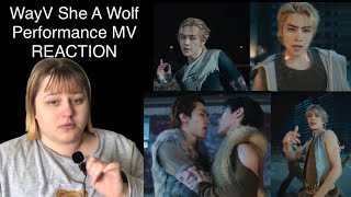 WayV She A Wolf Performance MV REACTION [upl. by Alfi987]