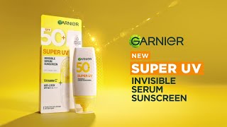 Garnier Super UV Invisible Serum Sunscreen 20 sec TVC Hinglish [upl. by Grosvenor]