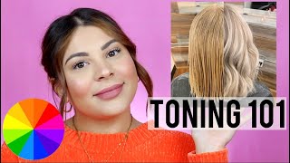 HOW TO TONE HAIR THE RIGHT WAY  PRO HAIRDRESSER TIPS [upl. by Ebsen680]