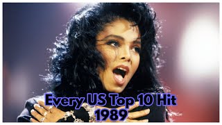 Every US Top 10 Hit of 1989 [upl. by Fritze]