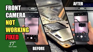 Xiaomi Redmi Note 10 Pro Front Camera Not Working Solution  CPU Reball Tutorial  Tech Tomer [upl. by Dranyar]