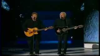 Eurovision 2000 Winner  Denmark Olsen Brothers Fly On The Wings Of Love HQ [upl. by Eidoc20]