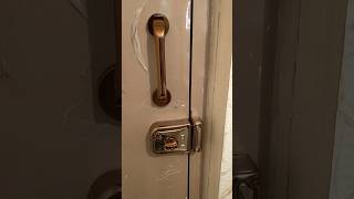 Main Door Lock fitting Door me lock kaise lagate hai [upl. by Elbart]