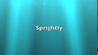 Sprightly iMovie [upl. by Kiley]