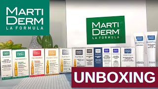 Unboxing Especial de MARTIDERM 💚✨ DERMALOVERS 😍 [upl. by Gabi]