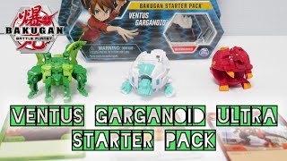 VENTUS GARGANOID ULTRA Starter Pack Hydorous  Trox  Battle Planet  BAKUGAN UNBOX [upl. by Terrilyn]