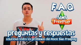 FAQ Sims FreePlay Hack  Preguntas y respuestas a los problemas Sims Free Play Hack [upl. by Darice]