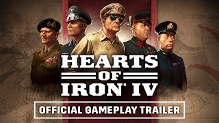 Hearts of Iron IV Official Gameplay Trailer [upl. by Piane]