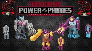 Transformers Power of the Primes PRIME MASTERS Wave 3 Video Review [upl. by Elsilrac447]