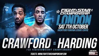 FIGHTSTAR CHAMPIONSHIP 12  Kingsley Crawford vs Joe Harding [upl. by Aidahs375]