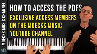 How To Use The mDecks Music Exclusive Access Membership on Youtube [upl. by Zacks]