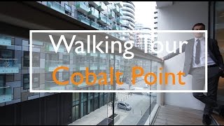 Walking tour of Cobalt Point Canary Wharf E14 [upl. by Dav]