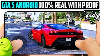 GTA 5 Download For Android 100 Real With Gameplay Proof  GTA V Apk For Mobile 😱 [upl. by Jan]