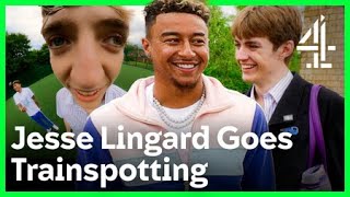 Jesse Lingard Comforts Tearful Francis  Trainspotting With Francis Bourgeois  Channel 4 [upl. by Norrie]