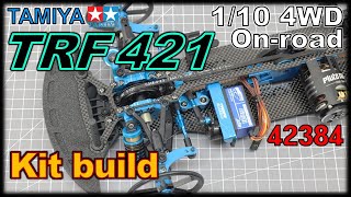 RC Tamiya TRF 42142384 Kit build [upl. by Agamemnon]