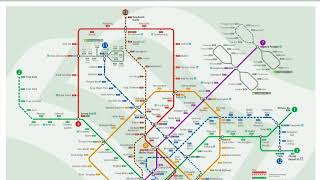 MRT MAP SINGAPORE GUIDE LINES [upl. by Belmonte]