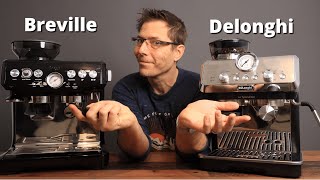 Breville Barista Express vs Delonghi La Specialista Arte  Which is BETTER [upl. by Lleihsad]