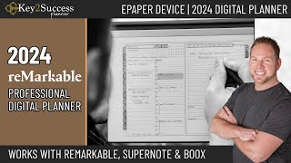 Best 2024 reMarkable Professional Digital Planner [upl. by Kostival]