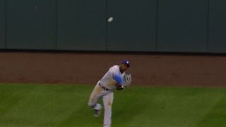 Puig makes a great throw to get Story [upl. by Eelinej]