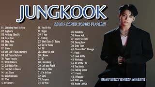 Jungkook BTS Playlist  Solos  Song Covers  Collaborations [upl. by Tania]