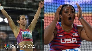 Americans take gold and silver in historic stunning discus final at Worlds  NBC Sports [upl. by Barbaresi]