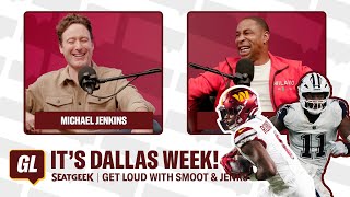 Cowboys Preview Tyson vs Paul amp Around the NFL  Get Loud with Jenks and Smoot  Commanders [upl. by Anairam75]