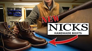 Worth 550 Unboxing the New Moc Toe from Nicks Boots [upl. by Knowling]