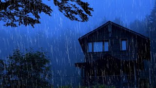 Barulho de Chuva para Dormir e Relaxar 🌧 Som de Chuva Forte Vento e Trovões à Noite 1 Rain Sounds [upl. by Debra114]