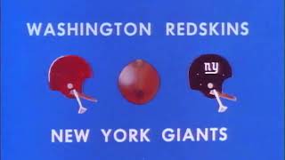 Nov 29 1964  Giants  Redskins Highlights [upl. by Daria]