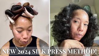 Silk Press Maintenance 2024 Preserve Your Style with My Latest Tips [upl. by Artim]