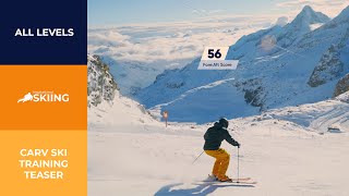 Carv exclusive ski training – teaser CarvSki [upl. by Luz]