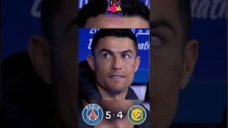 Psg vs AlNassr 54 All Goal 2023 ronaldo messi mbappe football shorts [upl. by Rehc672]