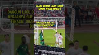 GAGAL DRAMA GARAGARA SANDY WALSH 🤣🤣🤣 [upl. by Nrublim587]