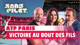 🎾 ATP Paris  Fils et Monfils au rendezvous  Sans Filet [upl. by Cowen]