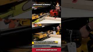 Power Tool Comparison  Milwaukee Vs Dewalt 16inch Chainsaw [upl. by Matelda]