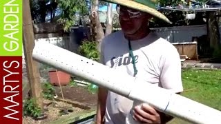 DIY Permaculture PVC Two Way Split Underground Worm Farm [upl. by Philbin]