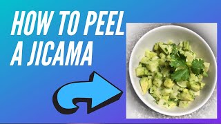 How To Peel Jicama [upl. by Cicely]