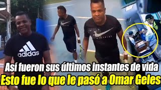 Así fueron los últimos momentos de Omar Geles esto fue lo que le pasó a Omar Geles jugando tenis [upl. by Alodie146]