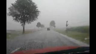 Hagelunwetter in Pinkafeld und Oberwart am 15 August 2016 [upl. by Windham309]