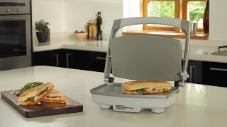 Breville 3 Slice DuraCeramic™ Sandwich Press VST071 [upl. by Dlorah]