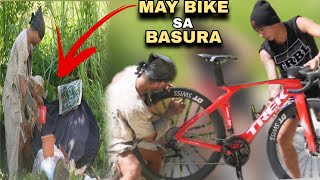 MAY BIKE SA BASURA quotPUBLIC PRANKquot BIKE WORTH 1000000000 [upl. by Cleodell]