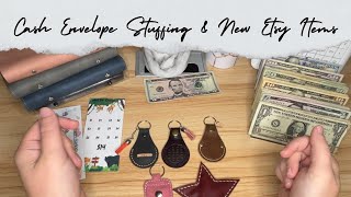 Cash Stuffing  September Paycheck 1  New Etsy Items  Sinking Funds amp Savings Challenges [upl. by Hephzipah915]