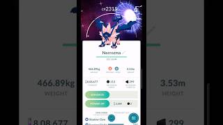 OMG Free Shiny✨Dusk Mane Necrozma From Research in pokemongo [upl. by Ayna547]