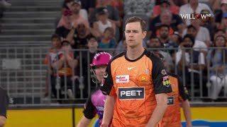 Jason Behrendorff 3 wickets vs Sydney Sixers  39th Match  PRS vs SYS [upl. by Sualkin819]