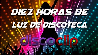 🚦 10 horas de luz de discoteca 🌈 Party lights 10 hours 🚦 [upl. by Pritchett]