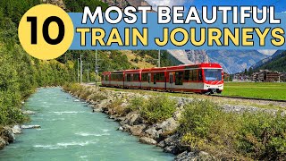 Top 10 Most Scenic Train Journeys In Europe 2024 Breathtaking Rail Routes  Traverse Tribe [upl. by Arnst]