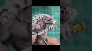 How to paint a seraphon Kroxigor for warhammer ageofsigmar paintingwarhammer [upl. by Hamilton]