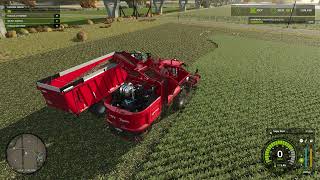 Potato harvester filling in fast  FS 25 [upl. by Juli885]